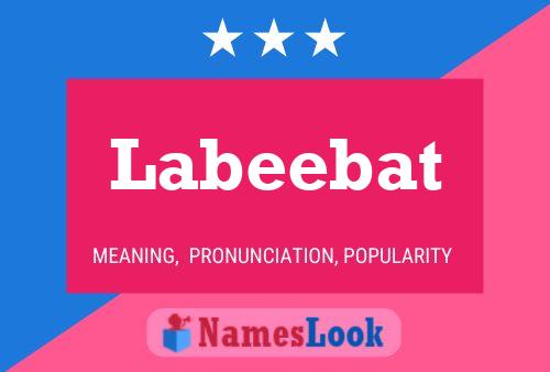 ملصق اسم Labeebat