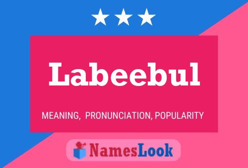 ملصق اسم Labeebul