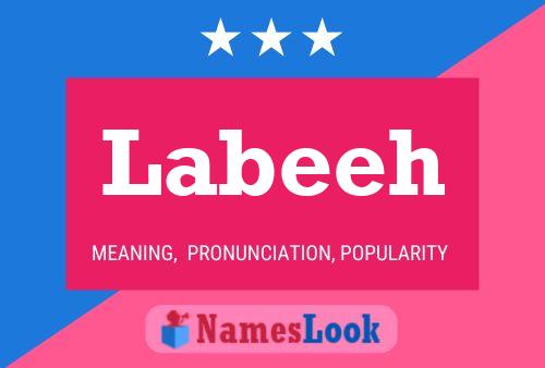 ملصق اسم Labeeh