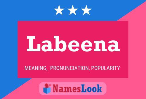 ملصق اسم Labeena