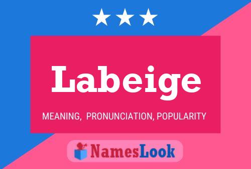 ملصق اسم Labeige