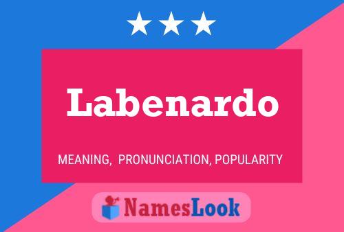 ملصق اسم Labenardo