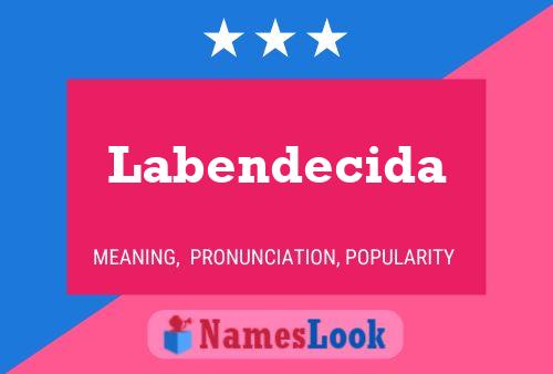 ملصق اسم Labendecida