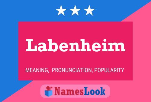 ملصق اسم Labenheim