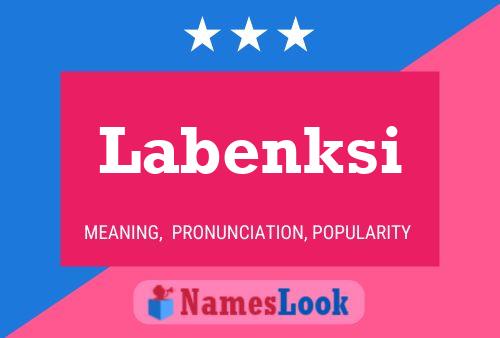 ملصق اسم Labenksi