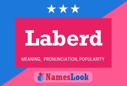 ملصق اسم Laberd