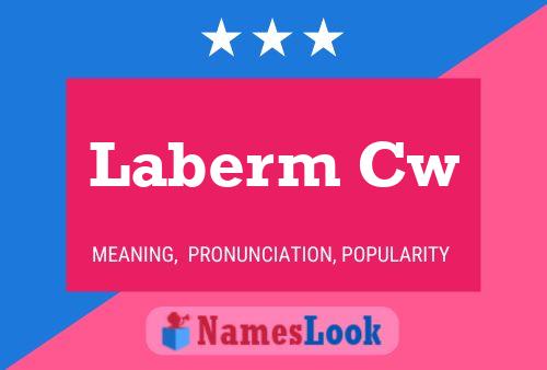 ملصق اسم Laberm Cw