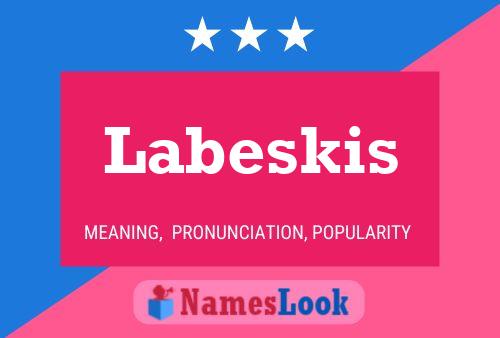 ملصق اسم Labeskis