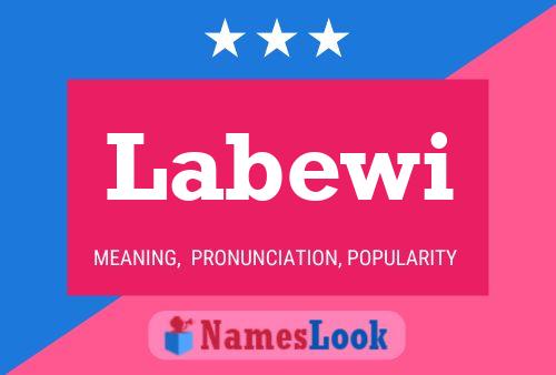 ملصق اسم Labewi