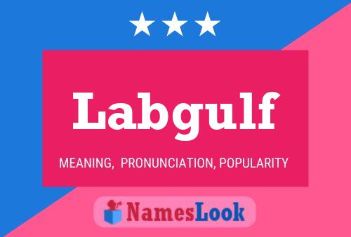 ملصق اسم Labgulf