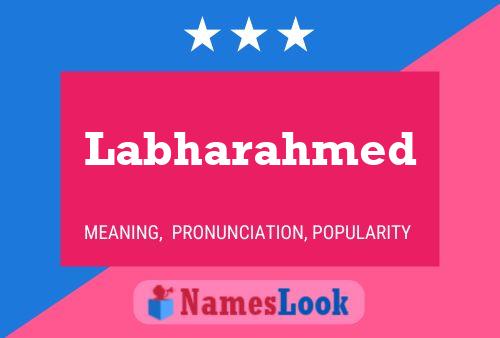 ملصق اسم Labharahmed