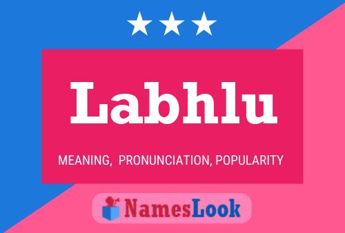 ملصق اسم Labhlu