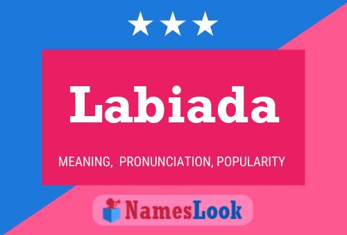 ملصق اسم Labiada