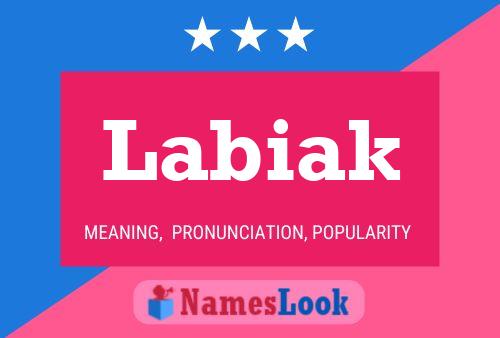 ملصق اسم Labiak