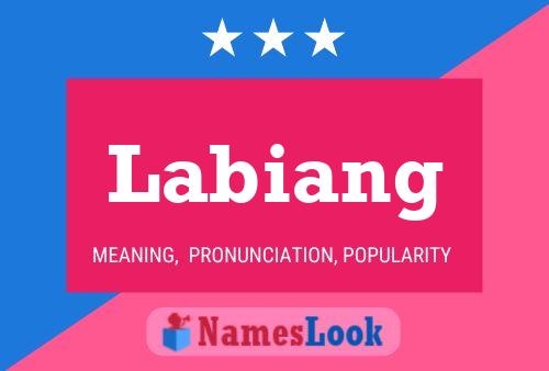 ملصق اسم Labiang