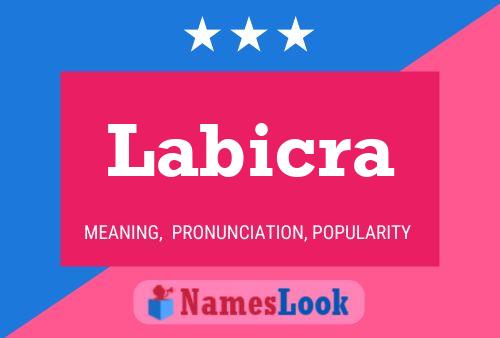 ملصق اسم Labicra