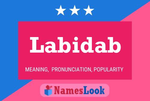 ملصق اسم Labidab