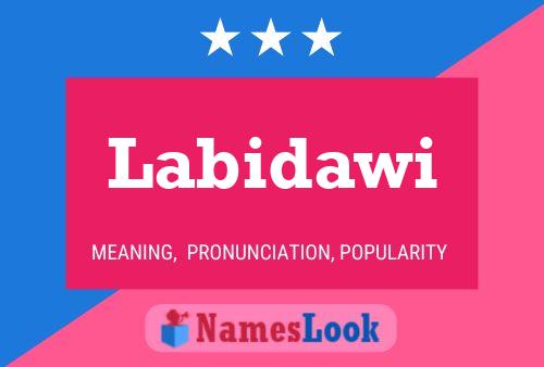 ملصق اسم Labidawi