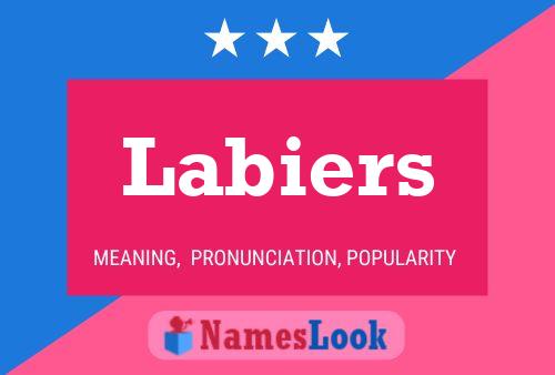 ملصق اسم Labiers