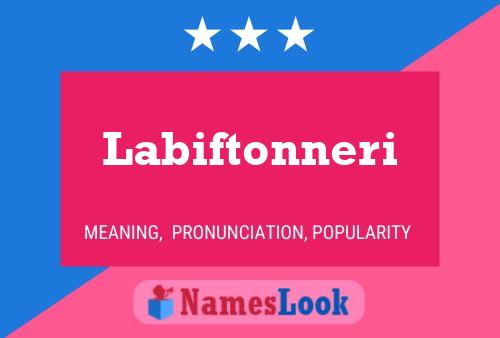 ملصق اسم Labiftonneri