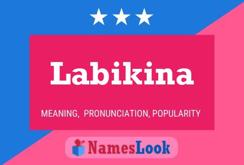 ملصق اسم Labikina