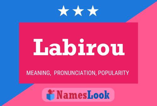 ملصق اسم Labirou