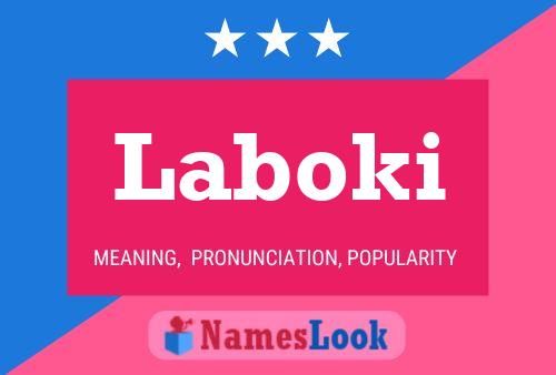 ملصق اسم Laboki