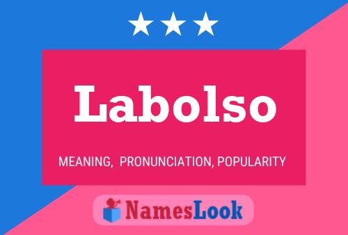 ملصق اسم Labolso