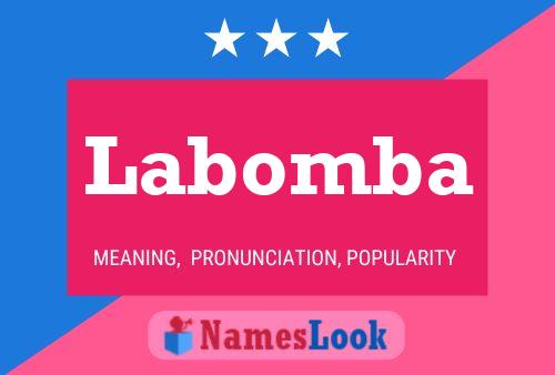 ملصق اسم Labomba