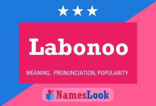 ملصق اسم Labonoo