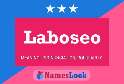 ملصق اسم Laboseo