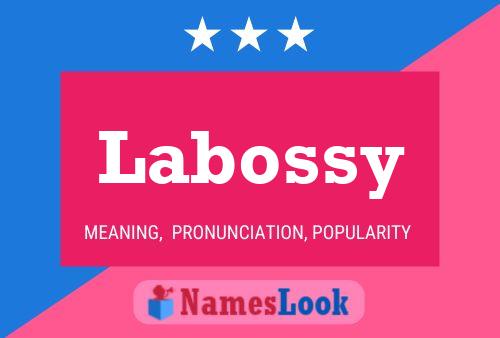 ملصق اسم Labossy