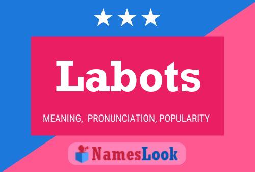 ملصق اسم Labots