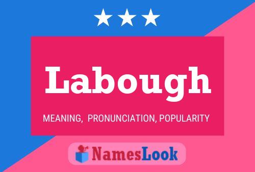 ملصق اسم Labough