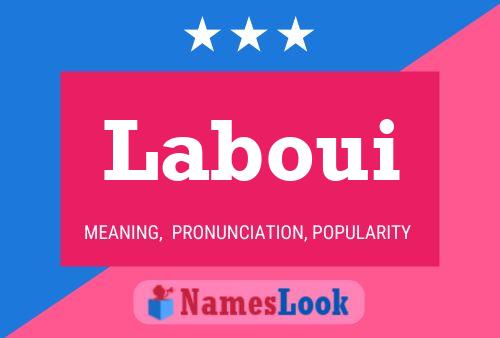 ملصق اسم Laboui