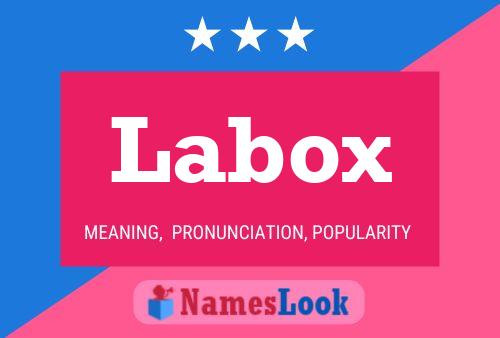 ملصق اسم Labox