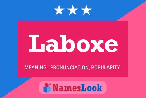 ملصق اسم Laboxe