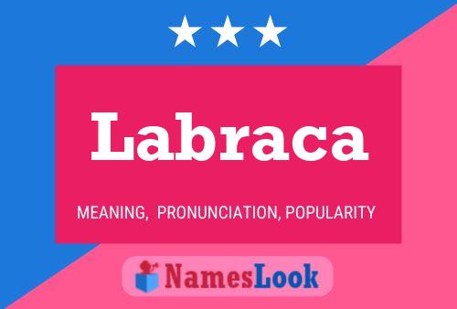 ملصق اسم Labraca