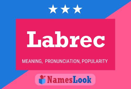 ملصق اسم Labrec