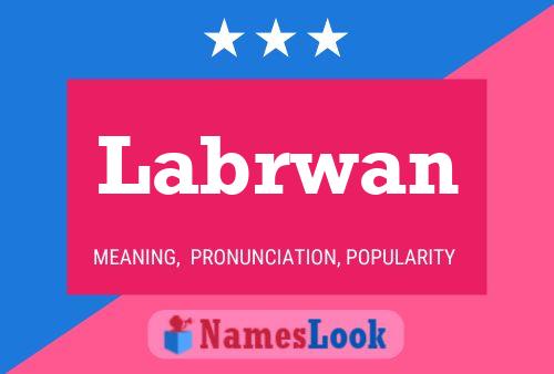 ملصق اسم Labrwan