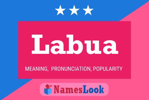 ملصق اسم Labua