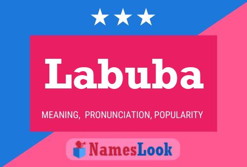 ملصق اسم Labuba