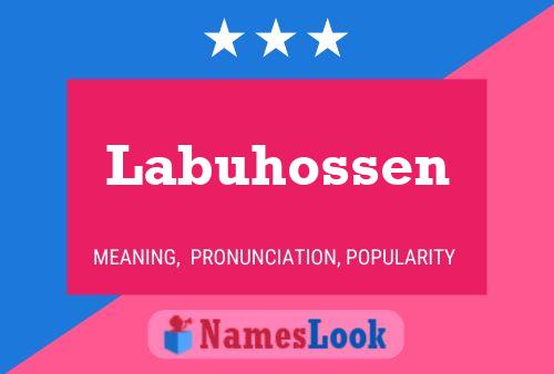 ملصق اسم Labuhossen