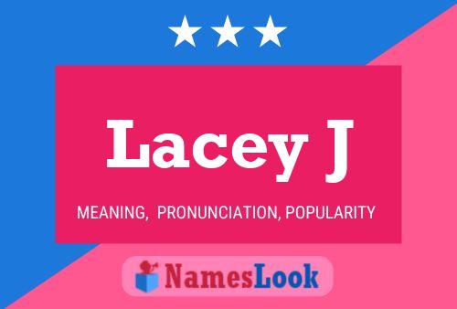 ملصق اسم Lacey J