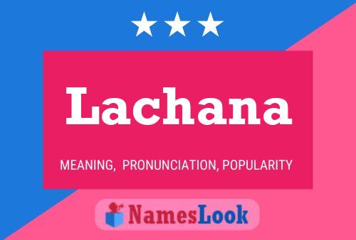 ملصق اسم Lachana