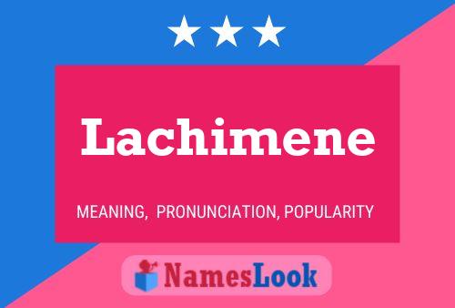 ملصق اسم Lachimene