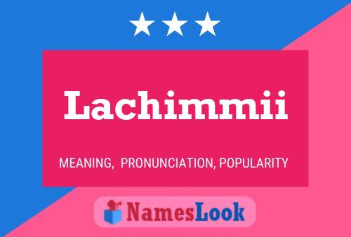 ملصق اسم Lachimmii