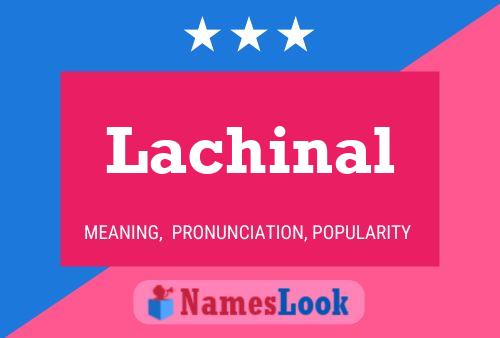 ملصق اسم Lachinal