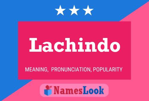 ملصق اسم Lachindo