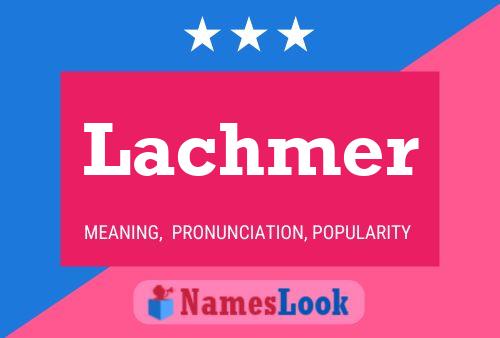 ملصق اسم Lachmer